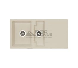 ALVEUS Мойка врезная для кухни Cubo 70-A51 оборотная beige (1067424)