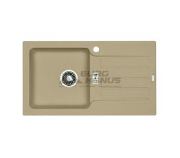 ALVEUS Мойка врезная для кухни Niagara 30-G55 оборотная beige (1076857)