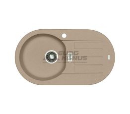 ALVEUS Мойка врезная для кухни Niagara 40-G51 оборотная beige (1076859)