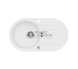 ALVEUS Мойка врезная для кухни Niagara 40-G11 оборотная white (1100837)