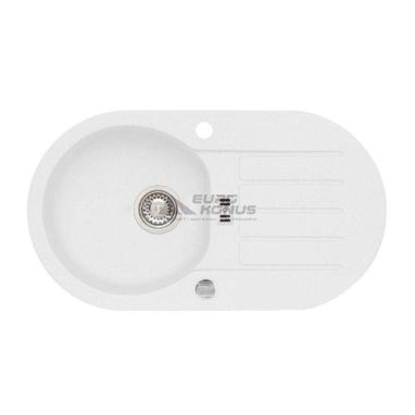 ALVEUS Мойка врезная для кухни Niagara 40-G11 оборотная white (1100837)