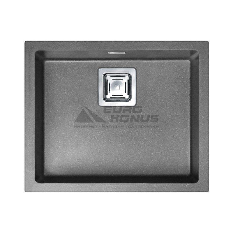 ALVEUS Мойка врезная для кухни Quadrix 50G G04M без крыла steel (1108037)