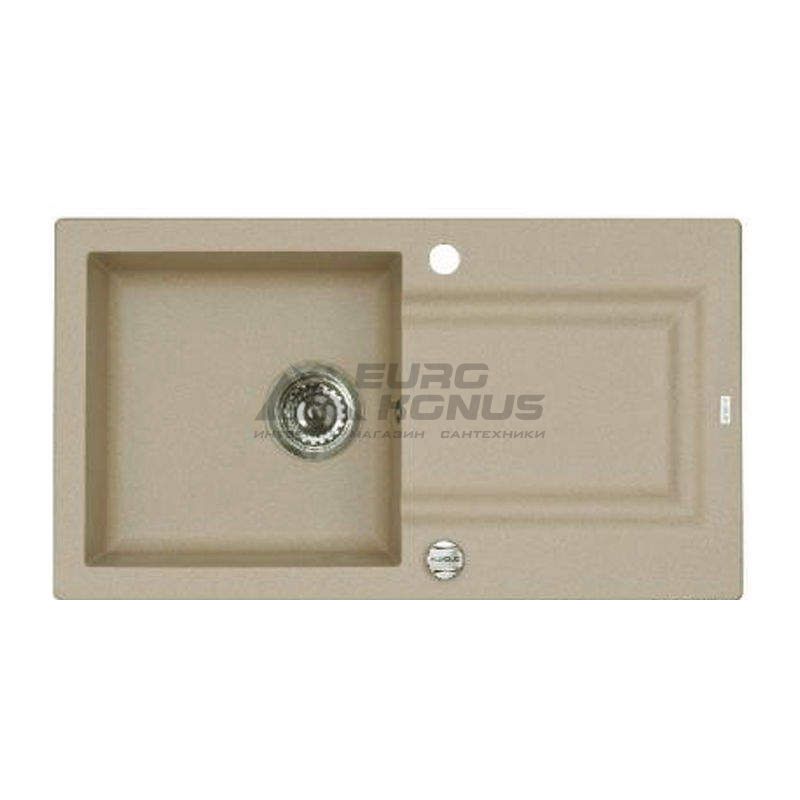 ALVEUS Мойка врезная для кухни R&R Falcon 30-G55 P-U оборотная beige (1090978)