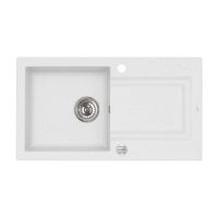 ALVEUS Мойка врезная для кухни R&R Falcon 30-G11 оборотная white (1100881)
