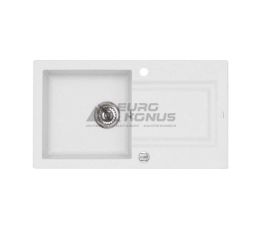 ALVEUS Мойка врезная для кухни R&R Falcon 30-G11 оборотная white (1100881)