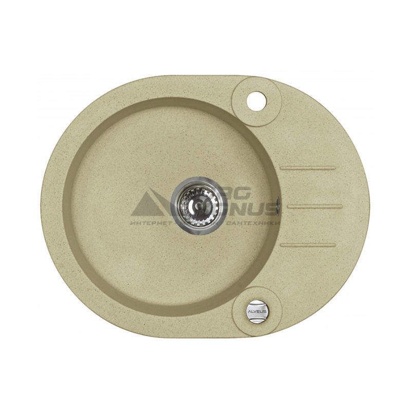 ALVEUS Мойка врезная для кухни R&R Roll 40-G22 P-U оборотная terra (1090971)