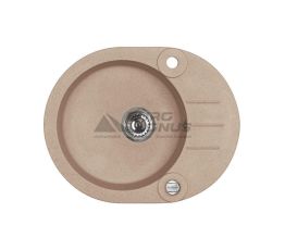 ALVEUS Мойка врезная для кухни R&R Roll 40-G55 P-U оборотная beige (1090973)