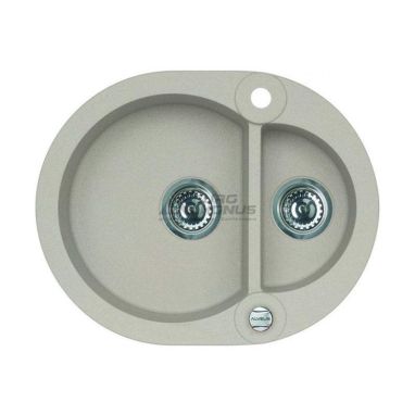 ALVEUS Мойка врезная для кухни R&R Roll 80-G22 P-U без крыла terra (1090976)