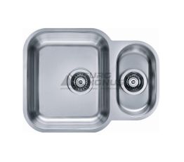 ALVEUS Мойка под столешницу для кухни Duo 70 без крыла полированная (1039363)