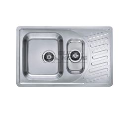 ALVEUS Мойка врезная для кухни Elegant 110 оборотная декор (1009389 LEI)
