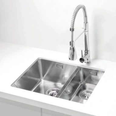 ALVEUS Мойка под столешницу для кухни Kombino 120 без крыла полированная (1101960)