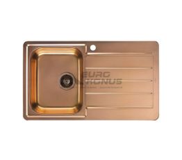 ALVEUS Мойка врезная для кухни MC Line 20 оборотная матовая медь (1068985 CU)