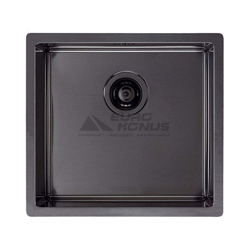ALVEUS Мойка врезная для кухни MC Quadrix 30 без крыла матовая антрацит (1078579/1103320 BL)