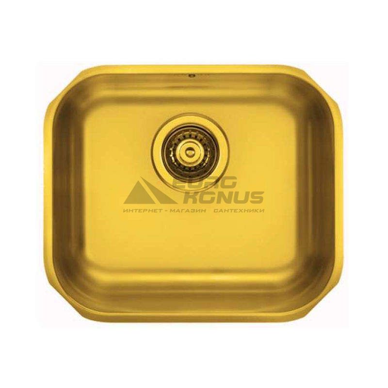 ALVEUS Мойка под столешницу для кухни MC Variant 40 без крыла матовая gold (1070643 AU)
