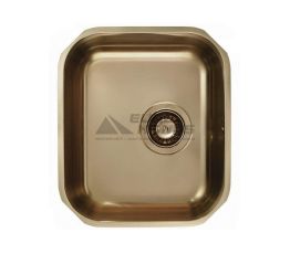 ALVEUS Мойка под столешницу для кухни MC Variant 40 без крыла матовая bronze (1103815)