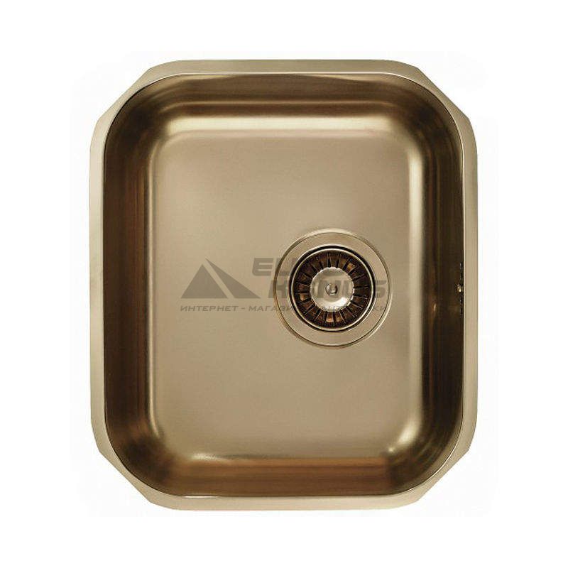 ALVEUS Мойка под столешницу для кухни MC Variant 40 без крыла матовая bronze (1103815)