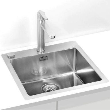 ALVEUS Мойка врезная для кухни Pure 30 без крыла полированная (1103609)