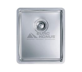 ALVEUS Мойка врезная для кухни Quadrix 20 без крыла полированная (1064350/1102603)