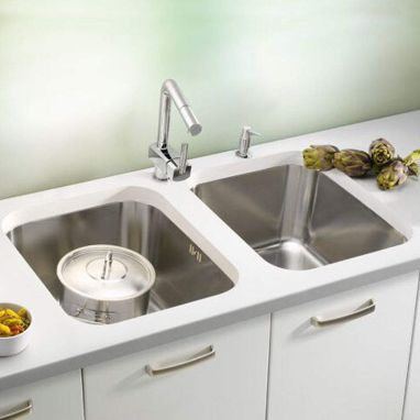 ALVEUS Мойка под столешницу для кухни Variant 10 без крыла полированная (1042481)