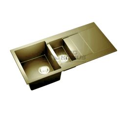 AXIS Мойка врезная для кухни оборотная Cascada 150 бежевый 11A.CA150.55A.0011A