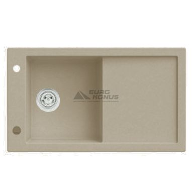 AXIS Мойка врезная для кухни оборотная Coast 70 бежевый 11A.OC000.55A.0021A