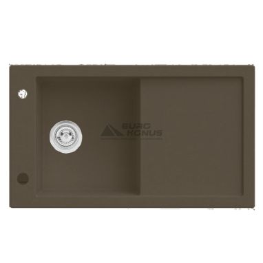 AXIS Мойка врезная для кухни оборотная Coast 70 темный шоколад 11A.OC000.88A.0021A