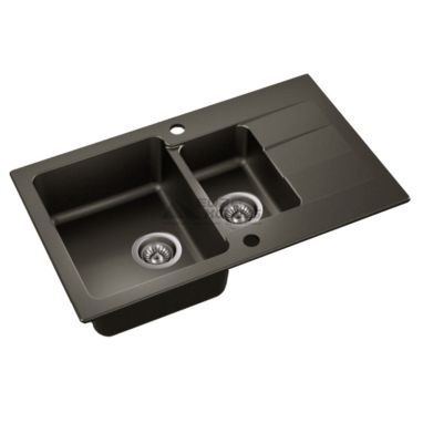 AXIS Мойка врезная для кухни оборотная Coast 80 ночное сияние 11A.BA000.99A.0021A