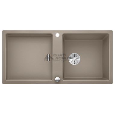 BLANCO Мойка врезная для кухни ADON XL 6 S оборотная серый беж (525346)