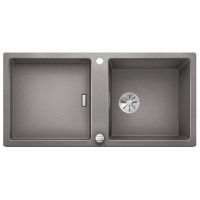 BLANCO Мойка врезная для кухни ADON XL 6 S оборотная алюметаллик (525349)