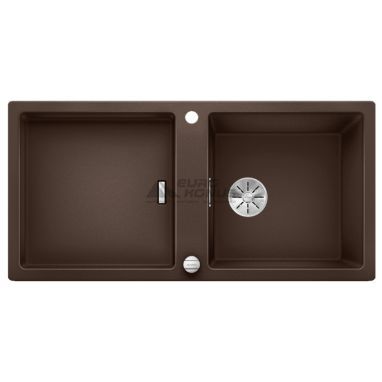 BLANCO Мойка врезная для кухни ADON XL 6 S оборотная кофе (525351)