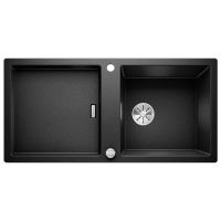 BLANCO Мойка врезная для кухни ADON XL 6 S оборотная черный (525837)