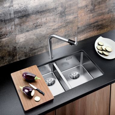 BLANCO Мойка под столешницу для кухни ANDANO 340/180-U без крыла полированная (522977)