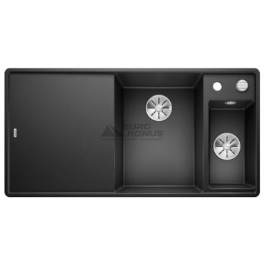 BLANCO Мойка врезная для кухни AXIA III 6 S-F левое крыло антрацит (523483)