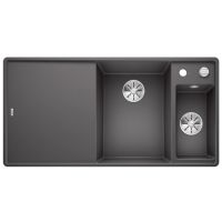 BLANCO Мойка врезная для кухни AXIA III 6 S-F левое крыло темная скала (523490)