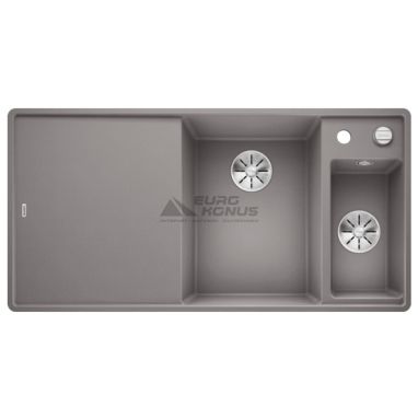 BLANCO Мойка врезная для кухни AXIA III 6 S-F левое крыло алюметаллик (523485)