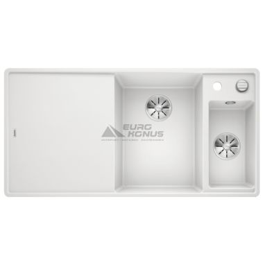 BLANCO Мойка врезная для кухни AXIA III 6 S-F левое крыло белый (523486)