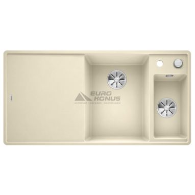 BLANCO Мойка врезная для кухни AXIA III 6 S-F левое крыло жасмин (523487)