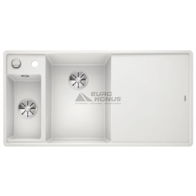 BLANCO Мойка врезная для кухни AXIA III 6 S-F правое крыло белый (524666)
