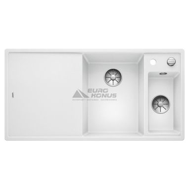 BLANCO Мойка врезная для кухни AXIA III 6 S левое крыло белый (523466)