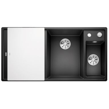 BLANCO Мойка врезная для кухни AXIA III 6 S левое крыло антрацит (523472)
