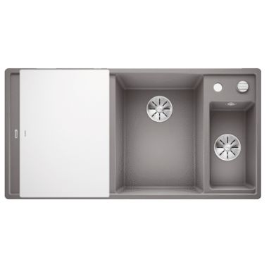 BLANCO Мойка врезная для кухни AXIA III 6 S левое крыло алюметаллик (523474)