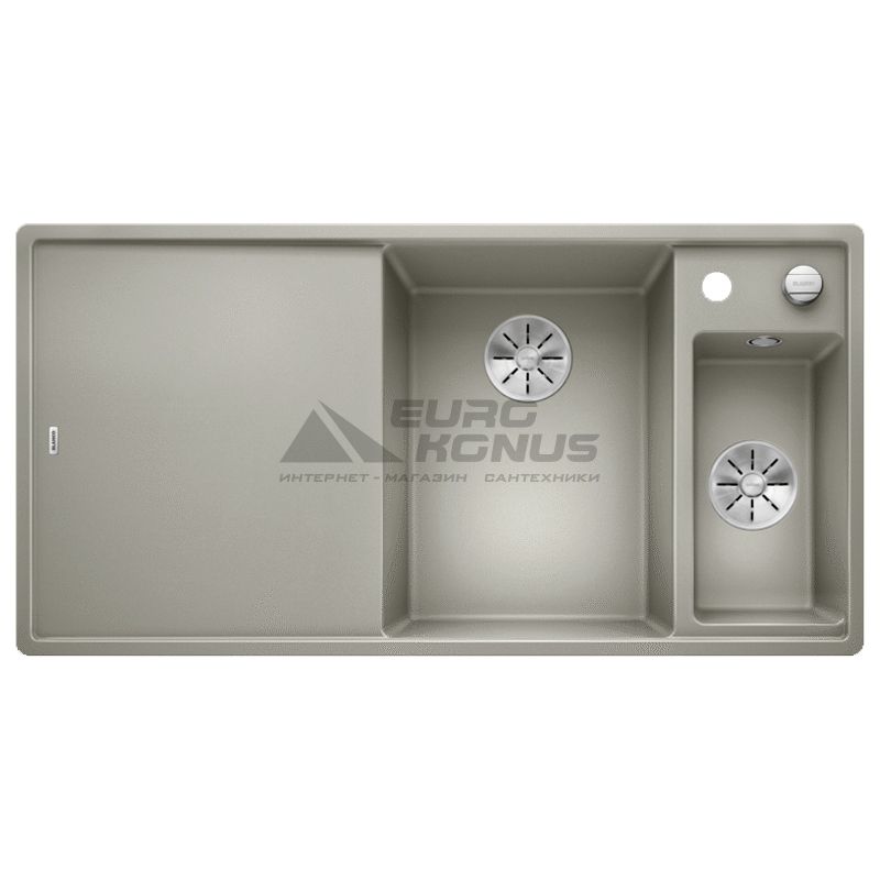 BLANCO Мойка врезная для кухни AXIA III 6 S левое крыло жемчужный (523476)