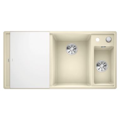 BLANCO Мойка врезная для кухни AXIA III 6 S левое крыло жасмин (523478)