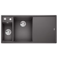 BLANCO Мойка врезная для кухни AXIA III 6 S правое крыло темная скала (524644)