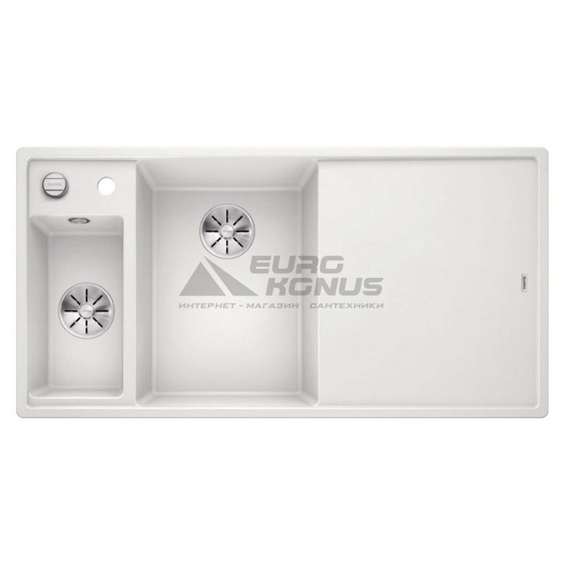 BLANCO Мойка врезная для кухни AXIA III 6 S правое крыло белый (524647)