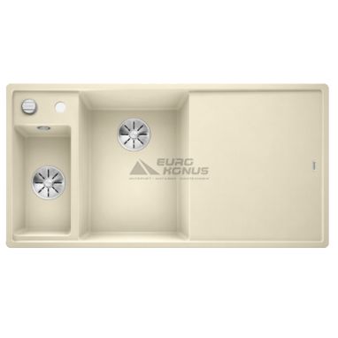 BLANCO Мойка врезная для кухни AXIA III 6 S правое крыло жасмин (524648)