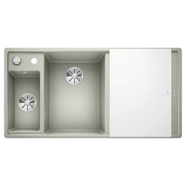 BLANCO Мойка врезная для кухни AXIA III 6 S правое крыло жемчужный (524656)