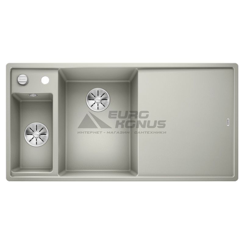 BLANCO Мойка врезная для кухни AXIA III 6 S правое крыло жемчужный (524656)