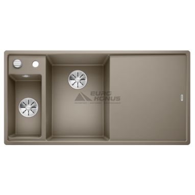 BLANCO Мойка врезная для кухни AXIA III 6 S правое крыло серый беж (524660)