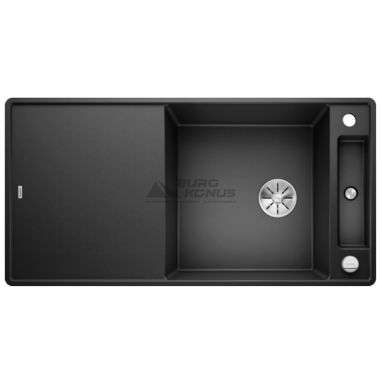 BLANCO Мойка врезная для кухни AXIA III XL 6 S-F оборотная антрацит (523520)